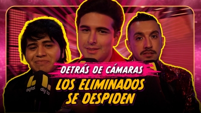 Manuel Medrano, Sandro, Leo Dan y Ricky Martin tras una noche de eliminación