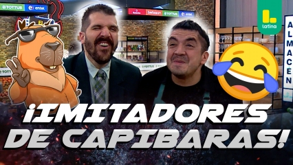 Peláez traduce el lenguaje de los GUA GUAUS, los MIAU MIAUS y los CAPIBARAS.