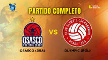 SUDAMERICANO DE VÓLEY - FECHA 01 - Osasco (Brasil) vs Olympic (Bolivia)