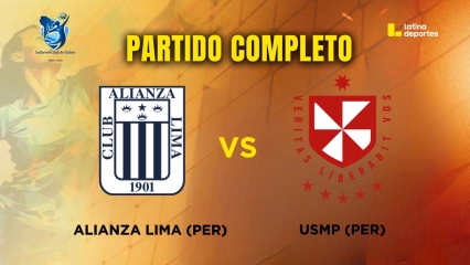 SUDAMERICANO DE VÓLEY - FECHA 02 - Alianza Lima (Perú) vs Universidad San Martín (Perú)