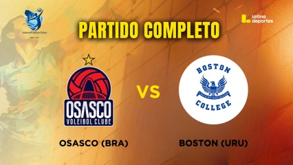 SUDAMERICANO DE VÓLEY - FECHA 02 - Osasco (Brasil) vs Boston College (Chile)