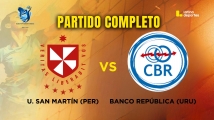 SUDAMERICANO DE CLUBES - FECHA 03 - Universidad San Martín (Perú) vs Banco República (Uruguay)