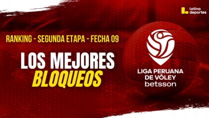 LIGA PERUANA DE VÓLEY: LOS MEJORES BLOQUEOS DE LA SEGUNDA ETAPA - FECHA 09
