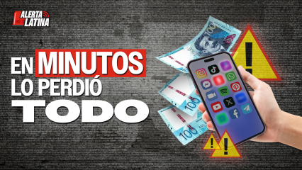 Roban celular, vacían todo