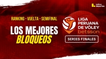 LPV - SERIES FINALES - LOS MEJORES BLOQUEOS DE LAS SEMIFINALES VUELTA