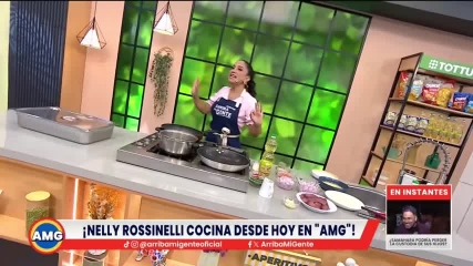 ¡Nelly nos prepara un rico bonito empanizado con lentejas!
