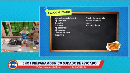 Sudado de pescado con Nelly Rosinelli