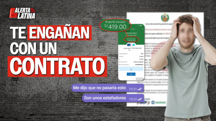 Contrato falso por TikTok