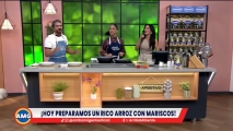 ¡Prepara un espectacular arroz con mariscos junto a Nelly Rossinelli!