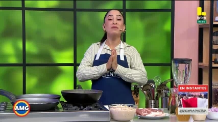 ¡FREJOLES CON CHULETA JUNTO A NELLY!