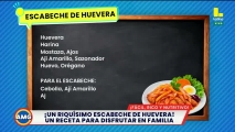 ¡PREPARAMOS ESCABECHE DE HUEVERA!