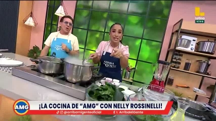 ¡TALLARINES VERDES CON CHULETA!
