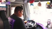El ARMY bus que recorre las calles de Lima